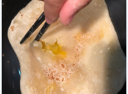 Egg-Filled Pancake